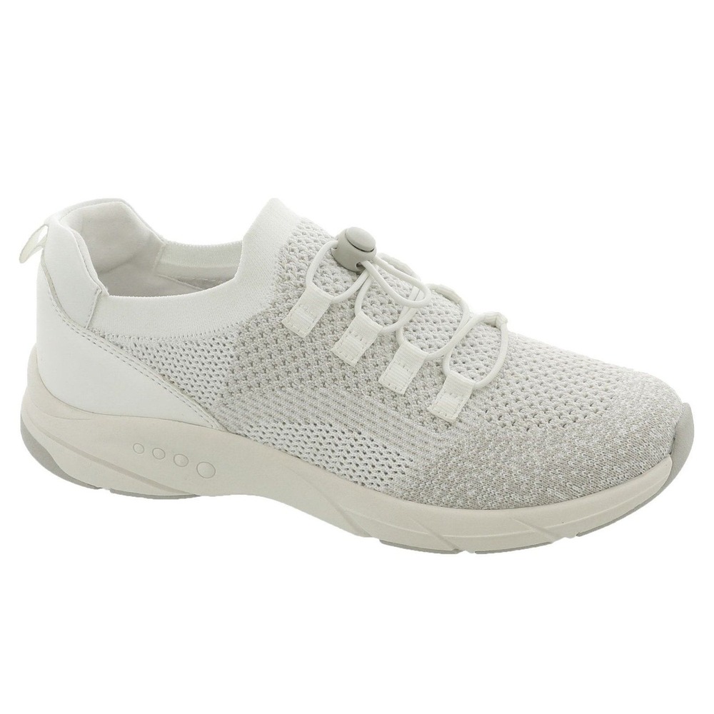 Easy Spirit Denise Astrid2 Women Light Gray Knit Walking Sneakers 6.5M
